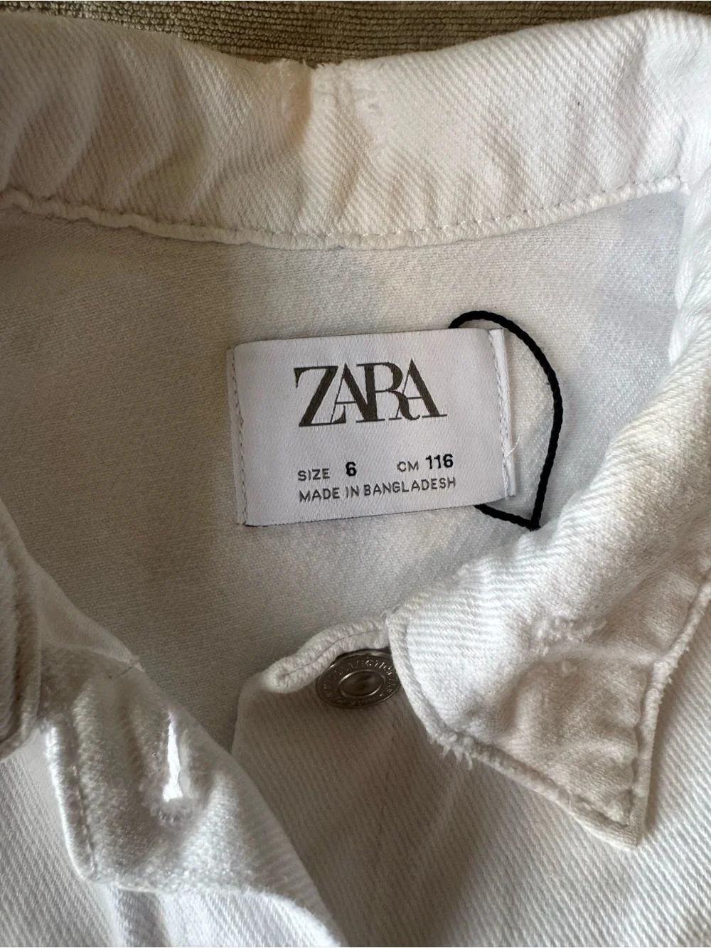 Zara girls white
